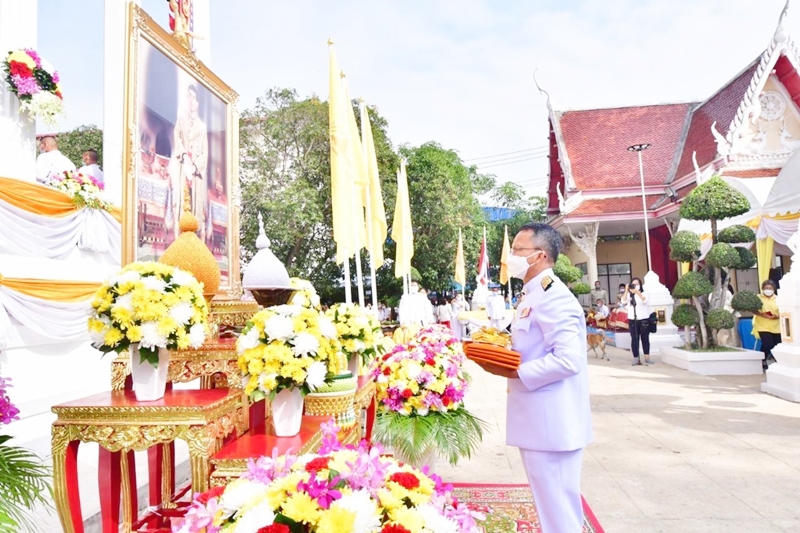 ﻿ กรมบังคับคดี เข้าร่วมพิธีถวายผ้าพระกฐินพระราชทานของกระทรวงยุติธรรม ประจำปี พ.ศ. 2565